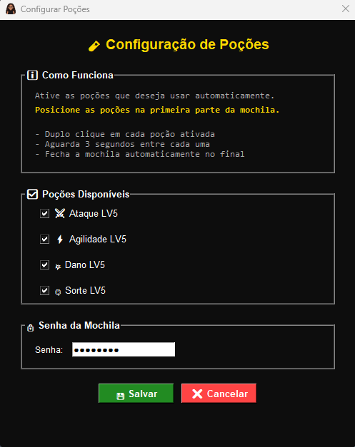 Poções